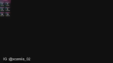 Snapshot of cammile_cole chatting on 07/25/26, 08:17 Laura Camila online show from 07/25/26, 08:17