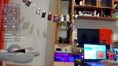 Snapshot of cassiecurl chatting on 01/25/25, 08:00 Cassie I really want Lovense Camera - check my wishlist online show from 01/25/25, 08:00