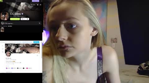 Snapshot of ccmarie5150 chatting on 01/17/25, 02:07 CCSlims online show from 01/17/25, 02:07