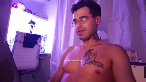 Snapshot of celesluddenn chatting on 10/14/25, 04:46 Celes online show from 10/14/25, 04:46