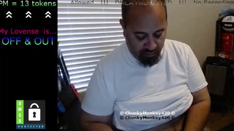 Snapshot of chunkymonkey420 chatting on 02/26/25, 07:05 Spencer Smokey Bear online show from 02/26/25, 07:05