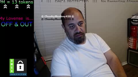 Snapshot of chunkymonkey420 chatting on 03/05/25, 05:29 Spencer Smokey Bear online show from 03/05/25, 05:29