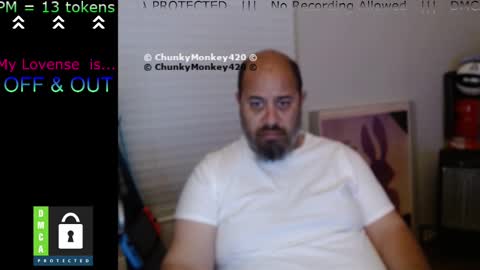 Snapshot of chunkymonkey420 chatting on 03/07/25, 03:51 Spencer Smokey Bear online show from 03/07/25, 03:51