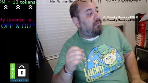 Snapshot of chunkymonkey420 chatting on 03/10/25, 03:56 Spencer Smokey Bear online show from 03/10/25, 03:56