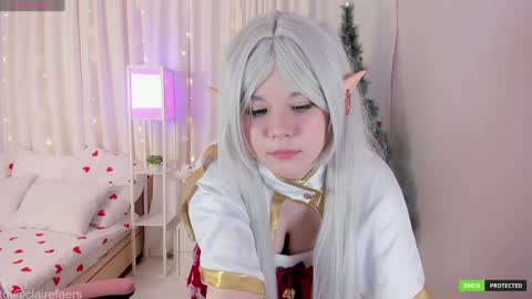 Snapshot of clairefaers chatting on 12/22/24, 09:33 Claire Faers online show from 12/22/24, 09:33