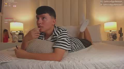 Snapshot of cody_johnsonn_ chatting on 06/14/26, 10:45 CODY online show from 06/14/26, 10:45