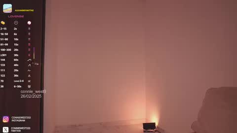 Snapshot of connie_west0 chatting on 02/26/25, 11:15   independent model online show from 02/26/25, 11:15