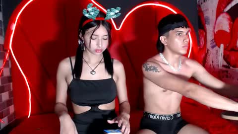 Snapshot of couple_sexxy7 chatting on 12/14/24, 01:16 MIA LIZ AND SAM online show from 12/14/24, 01:16