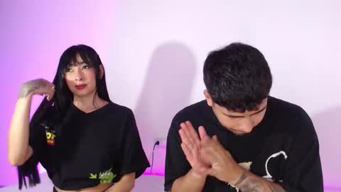 Snapshot of coupsextop chatting on 02/01/26, 04:11 Juli and Liam online show from 02/01/26, 04:11