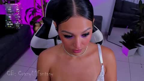 Snapshot of crazy01fantasy chatting on 02/14/25, 06:12 Laura online show from 02/14/25, 06:12