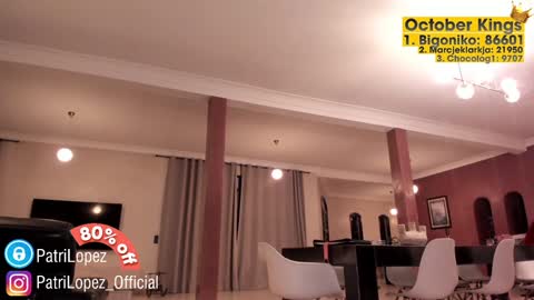 Snapshot of crazypaty chatting on 10/07/25, 06:38 Patricia Lpez online show from 10/07/25, 06:38