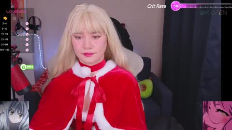 Snapshot of creammeow chatting on 12/23/24, 02:13 Alina online show from 12/23/24, 02:13