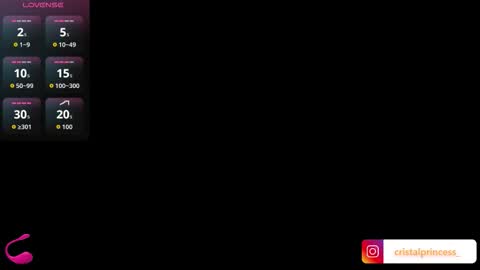 Cristal  online show from 09/27/25, 10:37