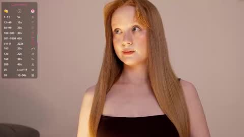 Snapshot of cute_shine chatting on 02/23/26, 07:17 Hey im Kristina Thank you for your support online show from 02/23/26, 07:17