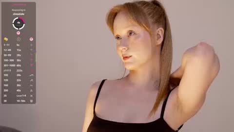 Snapshot of cute_shine chatting on 02/24/26, 08:23 Hey im Kristina Thank you for your support online show from 02/24/26, 08:23