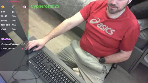 Snapshot of cypheros2025 chatting on 02/12/26, 06:14 Chris online show from 02/12/26, 06:14