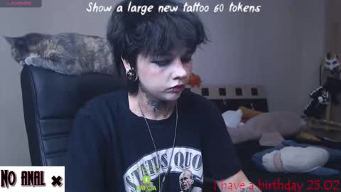 Snapshot of dark__elf chatting on 02/14/25, 10:58 Anessa online show from 02/14/25, 10:58