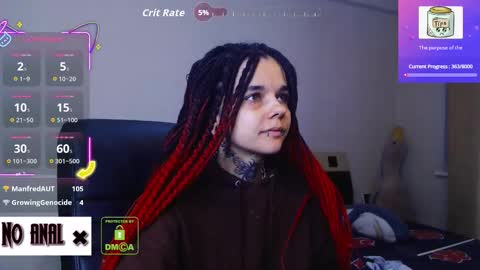 Snapshot of dark__elf chatting on 09/26/25, 09:41 Anessa online show from 09/26/25, 09:41