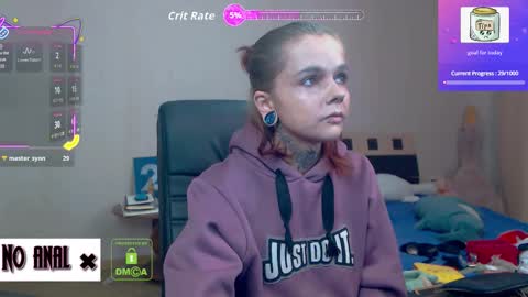 Snapshot of dark__elf chatting on 11/25/25, 10:21 Anessa online show from 11/25/25, 10:21