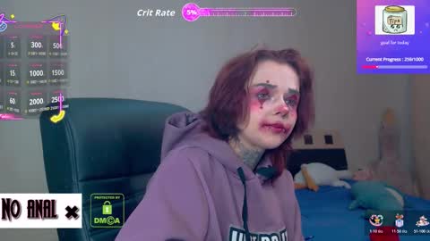 Snapshot of dark__elf chatting on 11/30/25, 10:47 Anessa online show from 11/30/25, 10:47