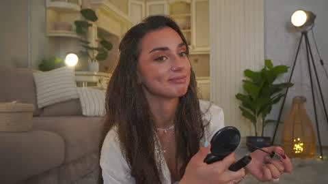 Snapshot of dinacaguimbal chatting on 06/26/26, 08:08 Dina and ill be glad to be here with you follow to me online show from 06/26/26, 08:08