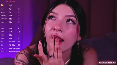 Snapshot of dolcexx chatting on 12/21/25, 08:05 Dolcexx online show from 12/21/25, 08:05