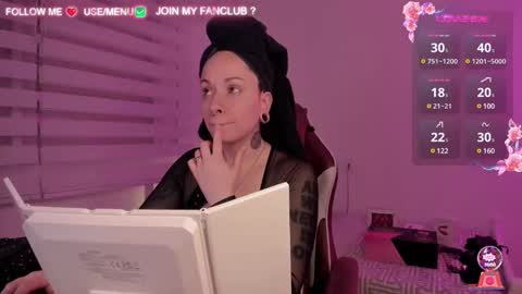 Snapshot of domina_deivis chatting on 02/16/25, 05:04 I WILL BE BACK ON WEDNESDAY DECEMBER 4 0100AM COLOMBIA TIME online show from 02/16/25, 05:04
