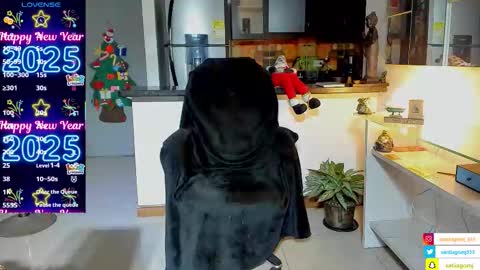 SANTI  independent model online show from 12/03/25, 12:51