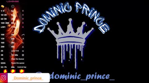 DOMINIC PRINCE   online show from 10/06/25, 05:49