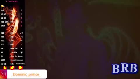 DOMINIC PRINCE   online show from 10/07/25, 08:55