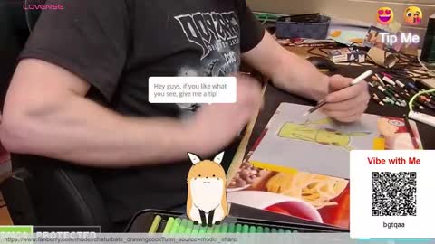 drawingcock online show from 01/17/25, 03:43