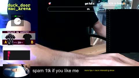 duck_door_mac_arena online show from 09/14/25, 12:15