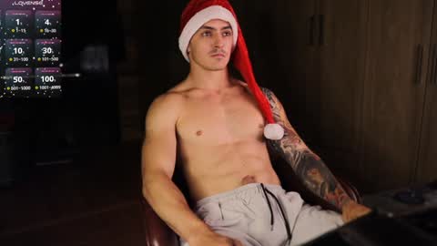 Snapshot of duke_j chatting on 12/24/24, 12:44 DUKE J              online show from 12/24/24, 12:44
