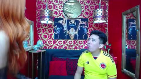 Snapshot of duvanpein chatting on 02/13/25, 01:26 jordan y clarie online show from 02/13/25, 01:26