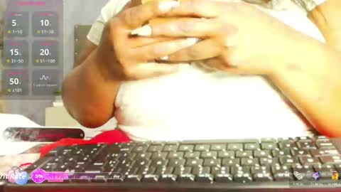Snapshot of ebony544505 chatting on 09/19/25, 07:47 ANGIE online show from 09/19/25, 07:47