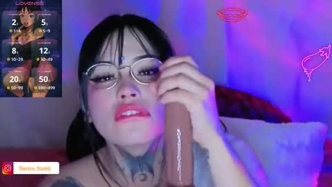 Snapshot of electra_stark chatting on 01/18/26, 12:25 Electra Stark online show from 01/18/26, 12:25