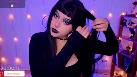 Snapshot of elicecooper chatting on 07/10/26, 07:01 Elice Cooper new account online show from 07/10/26, 07:01