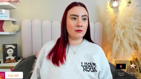 Snapshot of emily_hill___ chatting on 01/23/25, 09:29 EMILY Monday 5-2 am From Tuesday to Friday5-1 am Colombia time online show from 01/23/25, 09:29