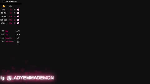 Snapshot of emma_demonn chatting on 08/07/26, 01:57 Mistress Emma Demon online show from 08/07/26, 01:57