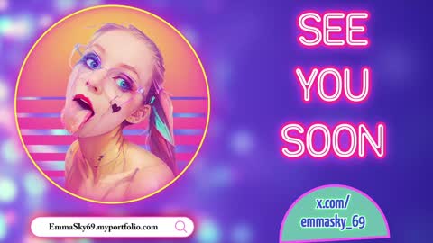 Snapshot of emmasky69 chatting on 03/07/25, 06:57 Emma Sky online show from 03/07/25, 06:57