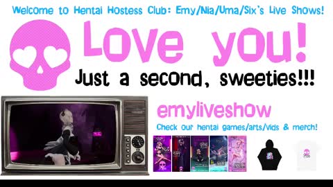 Snapshot of emyliveshow chatting on 02/17/25, 05:25 Hentai Hostess Club online show from 02/17/25, 05:25