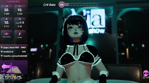 Snapshot of emyliveshow chatting on 02/18/25, 03:31 Hentai Hostess Club online show from 02/18/25, 03:31