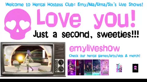 Snapshot of emyliveshow chatting on 02/22/25, 08:20 Hentai Hostess Club online show from 02/22/25, 08:20