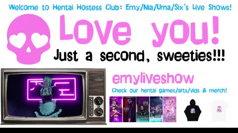 Snapshot of emyliveshow chatting on 02/23/25, 06:28 Hentai Hostess Club online show from 02/23/25, 06:28