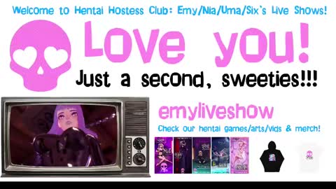 Snapshot of emyliveshow chatting on 02/23/25, 02:57 Hentai Hostess Club online show from 02/23/25, 02:57