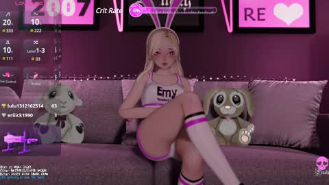 Snapshot of emyliveshow chatting on 02/24/25, 06:15 Hentai Hostess Club online show from 02/24/25, 06:15
