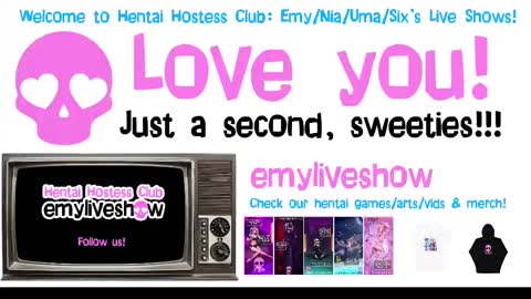Snapshot of emyliveshow chatting on 02/28/25, 09:15 Hentai Hostess Club online show from 02/28/25, 09:15