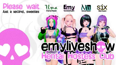 Snapshot of emyliveshow chatting on 09/12/25, 09:04 Hentai Hostess Club online show from 09/12/25, 09:04