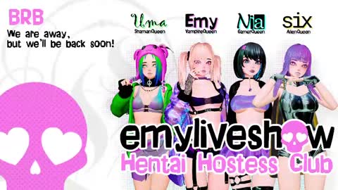 Snapshot of emyliveshow chatting on 05/14/26, 06:04 Hentai Hostess Club online show from 05/14/26, 06:04