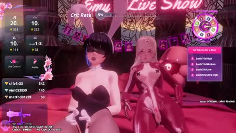 Snapshot of emyliveshow chatting on 05/22/26, 06:57 Hentai Hostess Club online show from 05/22/26, 06:57